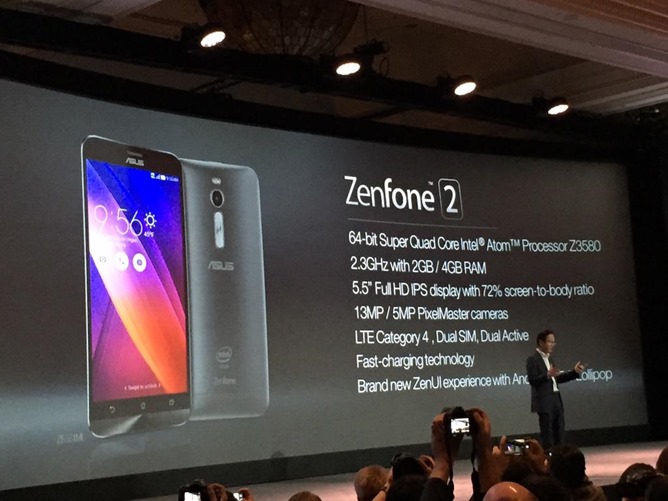 گوشی زن‌فون 2 ایسوس با پردازنده‌‌های کوالکام و مدیاتک هم عرضه می شود