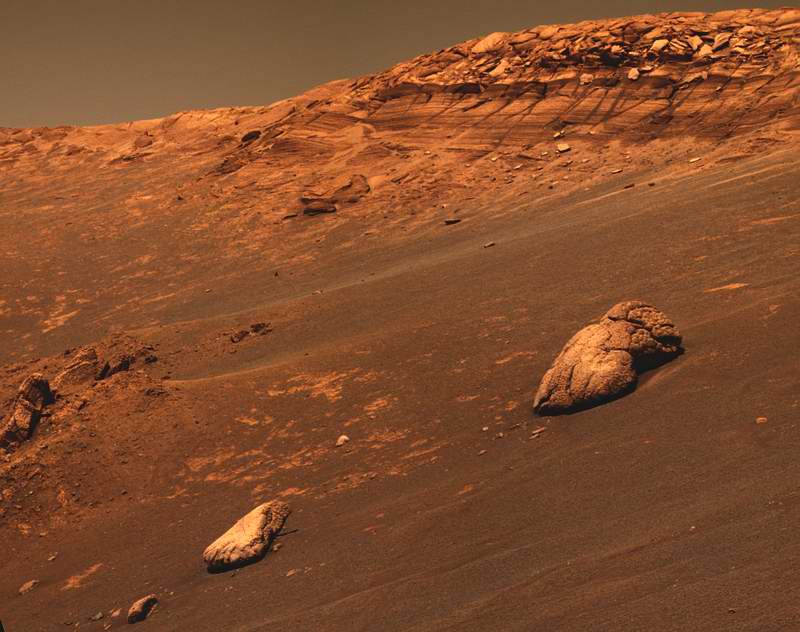 کشف مواد آتشفشانی در مریخ