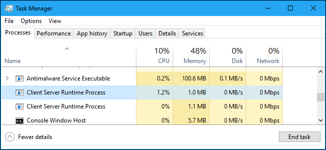 csrss.exe یا Client Server Runtime Process چرا در حال اجرا روی ویندوز من است؟