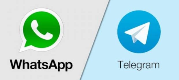 خط و نشان کشیدن تلگرام برای واتس اپ