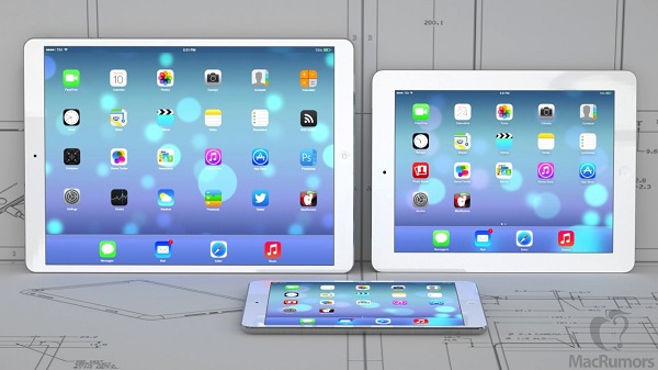 تصاویر جدید منتشر شده از تبلت 12.9 اینچی اپل با نام Apple iPad Plus