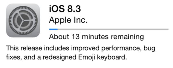 اپل iOS 8.3 را منتشر کرد