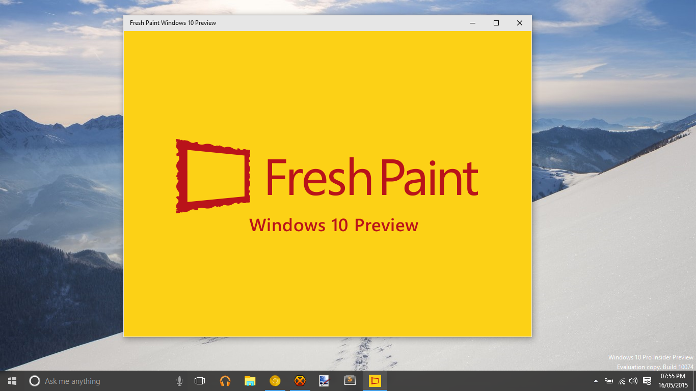 Fresh Paint : نام برنامه جدید نقاشی برای ویندوز 10