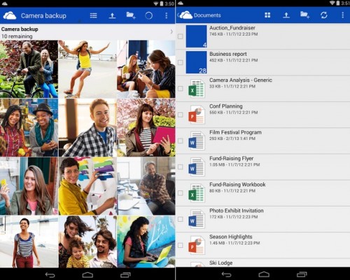 SkyDrive-Android-app