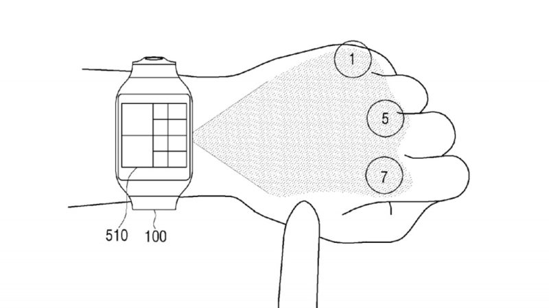سامسونگ پتنت مربوط به یک ساعت هوشمند مجهز به پروژکتور داخلی را به ثبت رساند