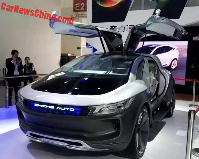 پیشگاموبیل:zhiche خودرو SUV در نمایشگاه پکن خودرو