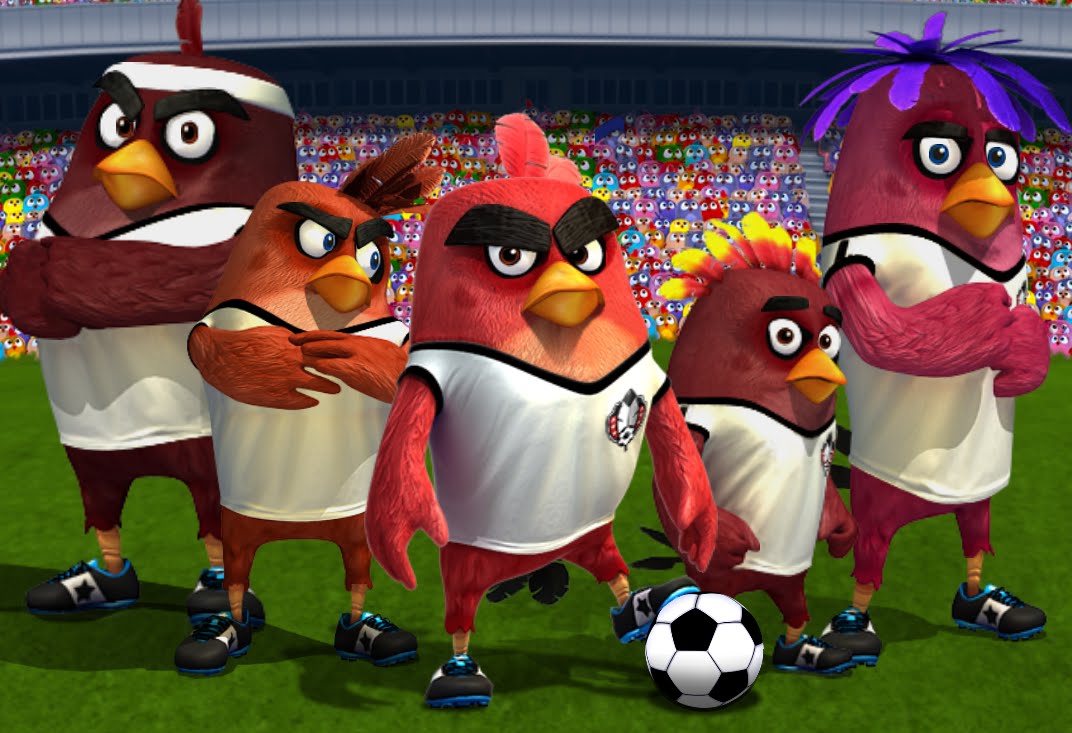 پرندگان خشمگین فوتبالیست میشوند