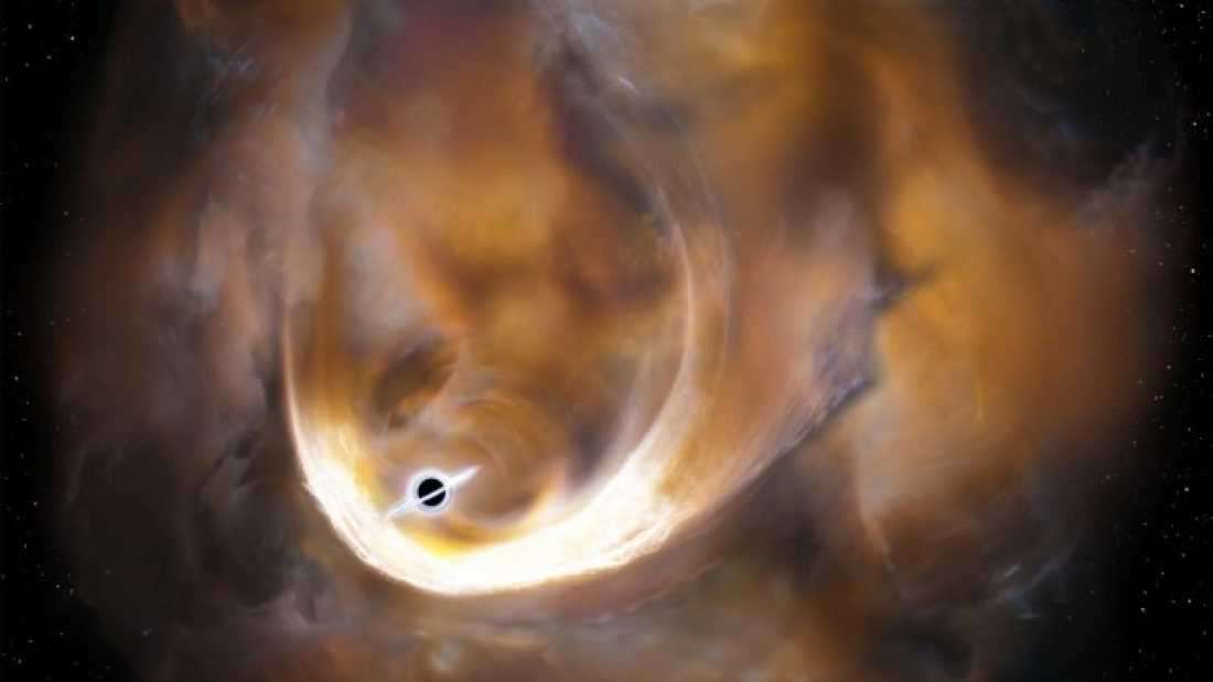 کشف سیاهچاله‌ای در کهکشان راه شیری با 100 هزار برابر جرم خورشید