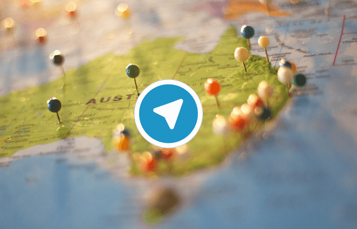 آموزش ارسال لوکیشن یا موقعیت مکانی مستقیم در تلگرام