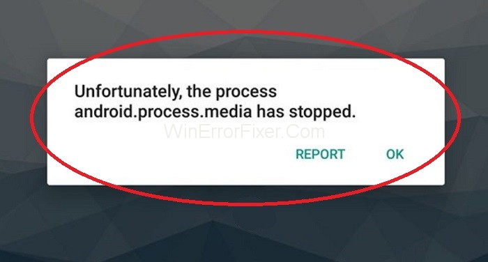 رفع مشکل پیغام android process has stopped!