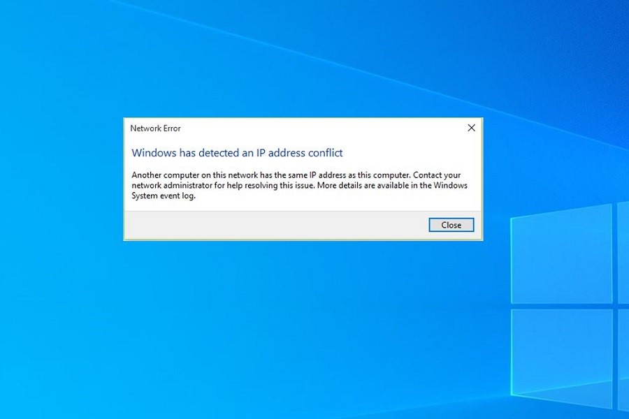 حل مشکل پیغام Windows has detected an IP address conflict ویندوز