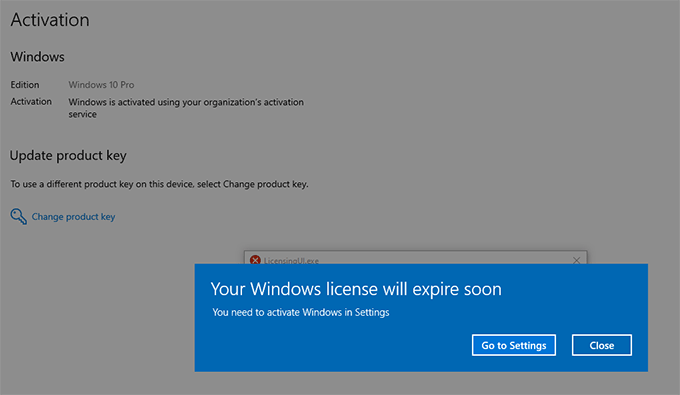 نحوه رفع ارور Your Windows License Will Expire Soon در ویندوز 10 و 8.1