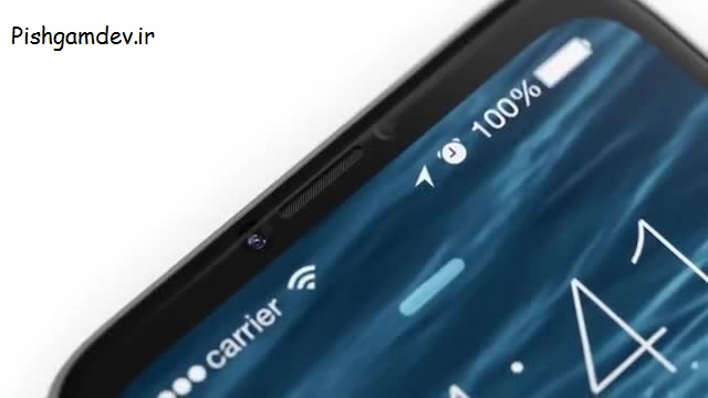 طرح مفهومی صفحه نمایش آیفون 7