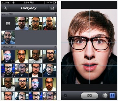 رابط کاربری اپلیکیشن Everyday