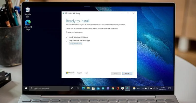 نصب ویندوز 11 طریق فلش مموری (USB)