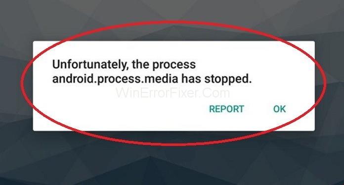 رفع مشکل پیغام android process has stopped!