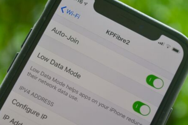 نحوه فعال کردن حالت low data در iPhone خود