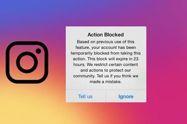 چطور مشکل بلاک شدن در اینستاگرام را حل کنیم؟
