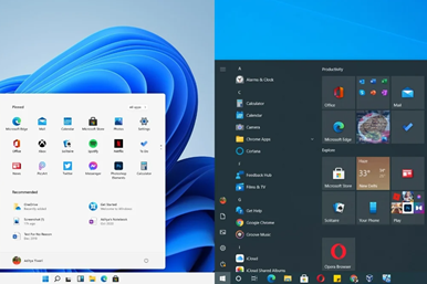 مقایسه ویندوز 10 و ویندوز 11 | ویژگی‌های جالبی که در ویندوز 11 خواهید دید
