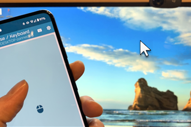 آموزش تبدیل گوشی اندروید به موس و کیبورد بلوتوثی