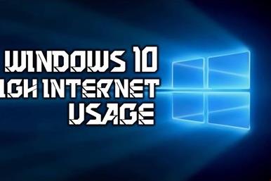 حل مشکل مصرف بیش از حد اینترنت در ویندوز 10 (آموزش تصویری)