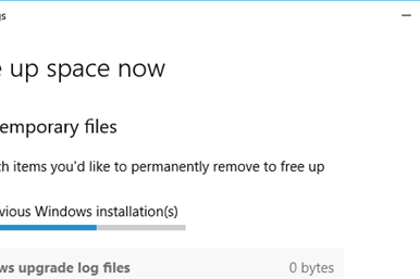 حذف فايلهای اضافی ويندوز 10 با استفاده از قابلیت جدید