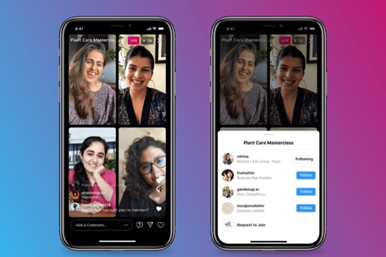 آموزش لایو 4 نفره در اینستاگرام و ویژگیهای آن