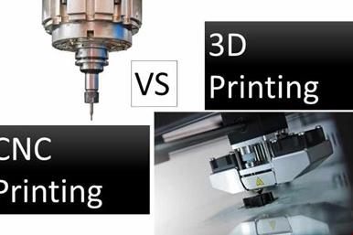 بررسی شباهت و تفاوت‌های دستگاه CNC و پرینتر سه بعدی