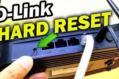 آموزش ریست مودم دی لینک