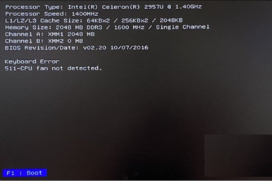 حل مشکل CPU fan error | چگونه می‌توان این مشکل را رفع کرد؟