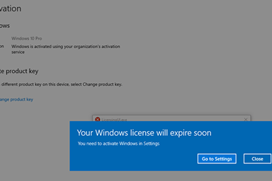 نحوه رفع ارور Your Windows License Will Expire Soon در ویندوز 10 و 8.1