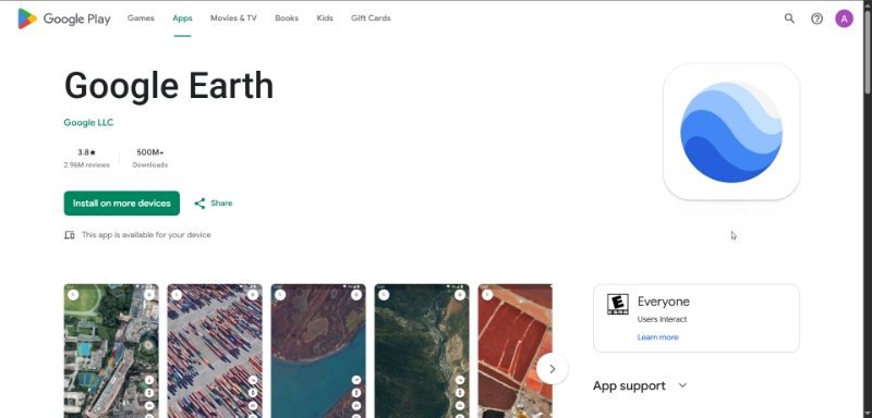 اپلیکیشن Google Earth روی گوشی موبایل و نمای سهبعدی زمین اپلیکیشن Google Earth روی گوشی موبایل و نمای سهبعدی زمین
