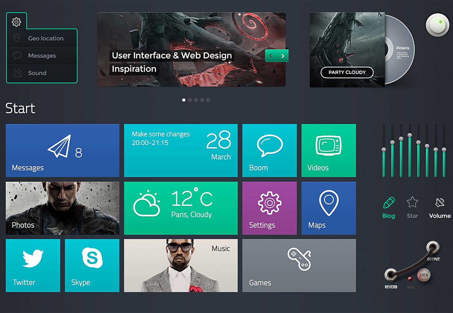 گرایشات طراحی سایت در سال 2015