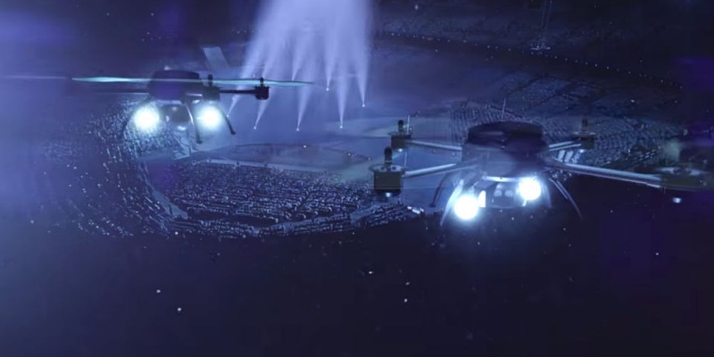 آینده سرگرمی با سیرک‌های الکترونیکی: از نمایش‌های نور پهپادی تا ربات‌های جنگنده