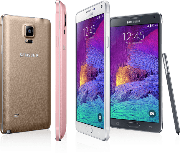 گوشی ۶۴ بیتی گلکسی نوت ۴