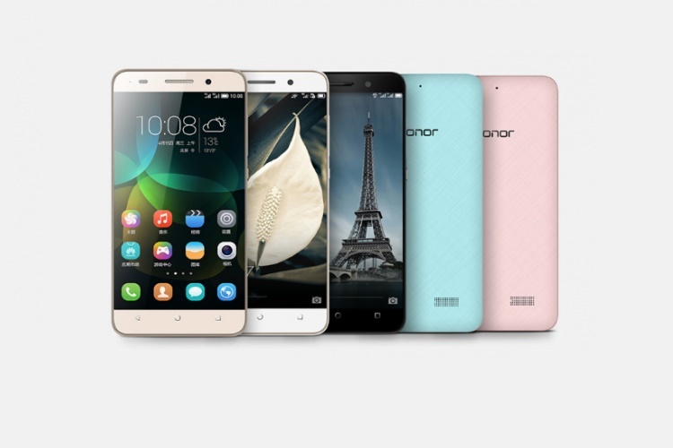 هواوی Honor4c با نمایشگر 5 اینچی به همراه دو تبلت معرفی شدند