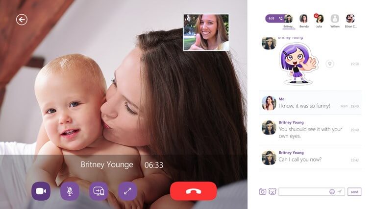 برنامه وایبر برای ویندوز به نسخه 4.1 به روز شد