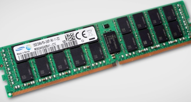سامسونگ رم 128 ddr4 گیگابایتی انبوه تولید میکند