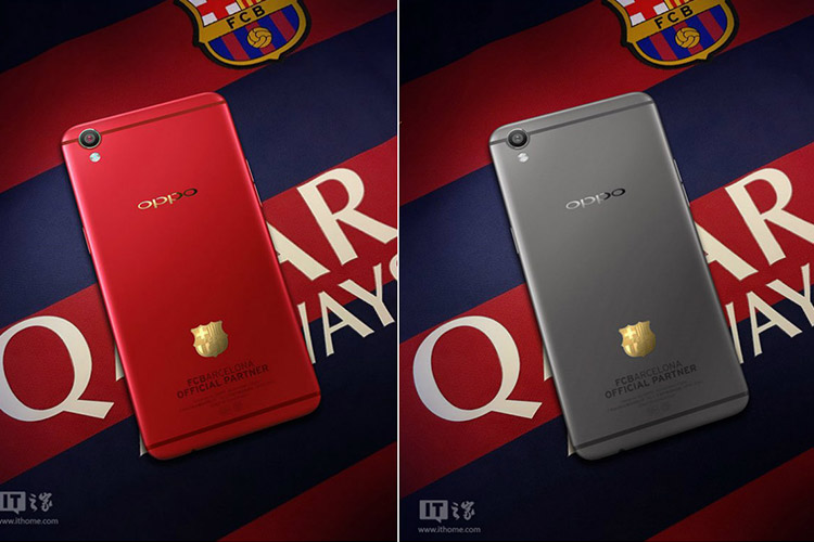 تصاویر اپو R9نسخه ی بارسلونا فاش شد