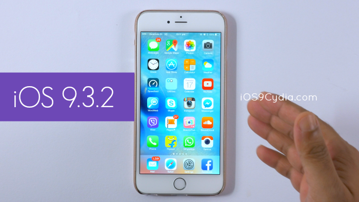 ios 9.3.2 منتشر شد