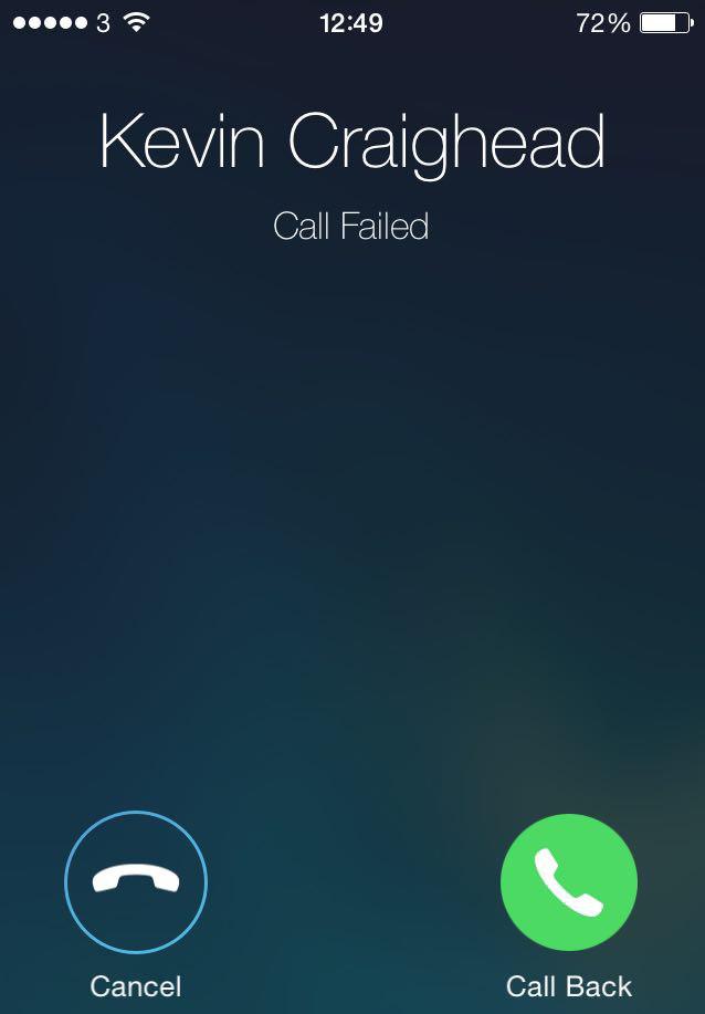پنج راه حل برای حل کردن ارور call faild در ایفون