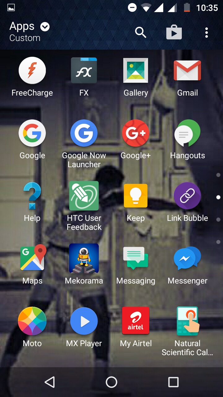تصاویری تازه از لانچر HTC sense برای دیگر گوشی های اندروید