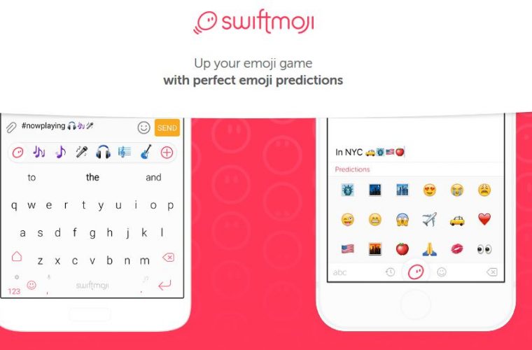 با اپلیکیشن Swiftmoji در هر برنامه ای میتوانید از بیش از 1800 شکلک استفاده کنید.