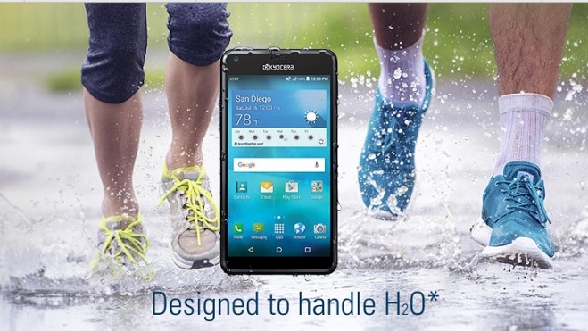 گوشی ضد آب Kyocera Hydro Shore تنها با 80 دلار