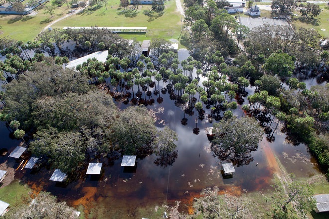 آنچه تصاویر از آسیب های ایرما بر مرکزی فضایی کندی ناسا می‌گویند