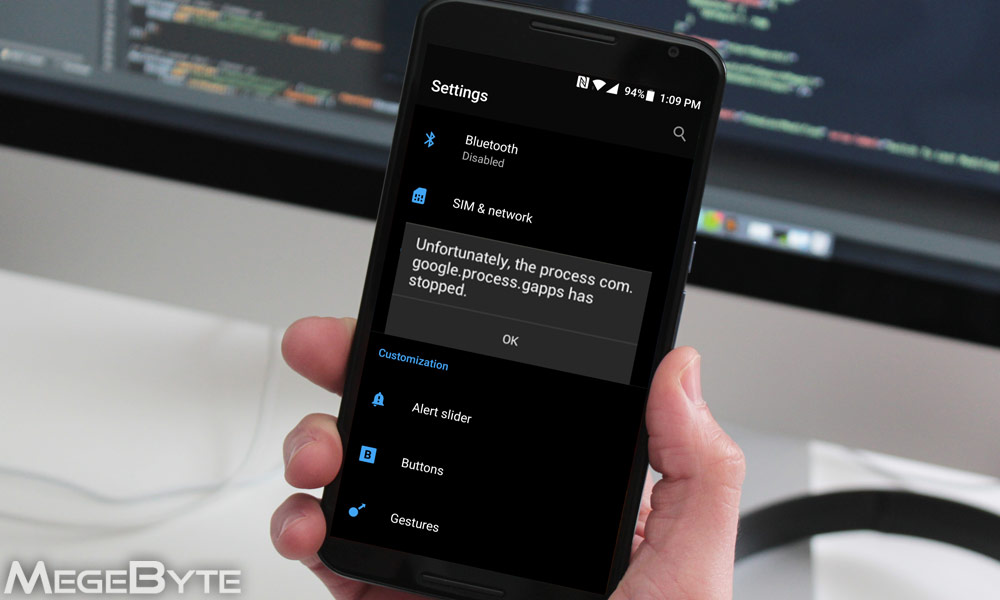 آموزش برطرف کردن خطای com.google.process.gapps در اندروید
