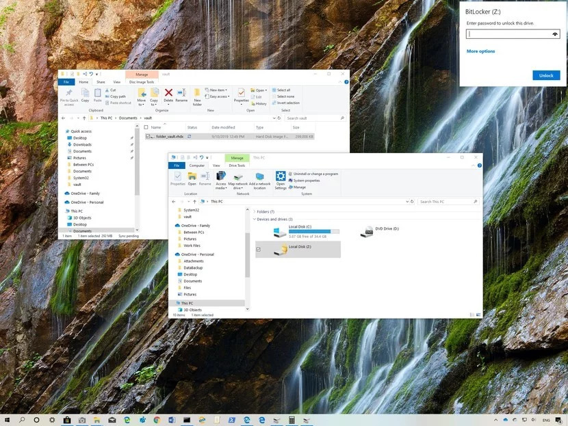 چطور میتوان برای یک پوشه در ویندوز10 رمز امنیتی ساخت؟؟؟