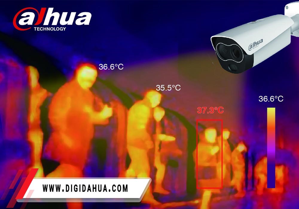 بررسی دوربین حرارتی داهوا در نمایندگی داهوا