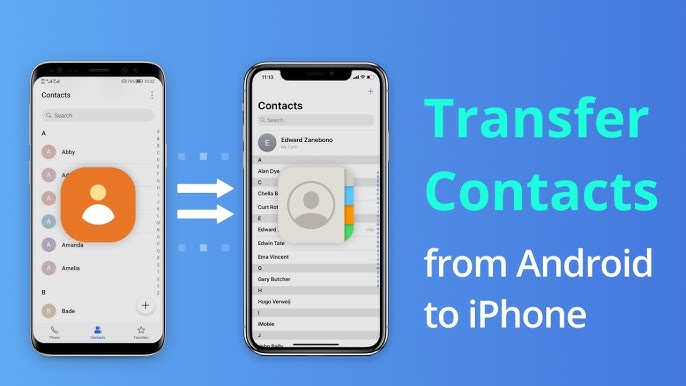 انتقال مخاطبین از اندروید به آیفون | آموزش گام به گام انواع روش‌های انتقال مخاطبین