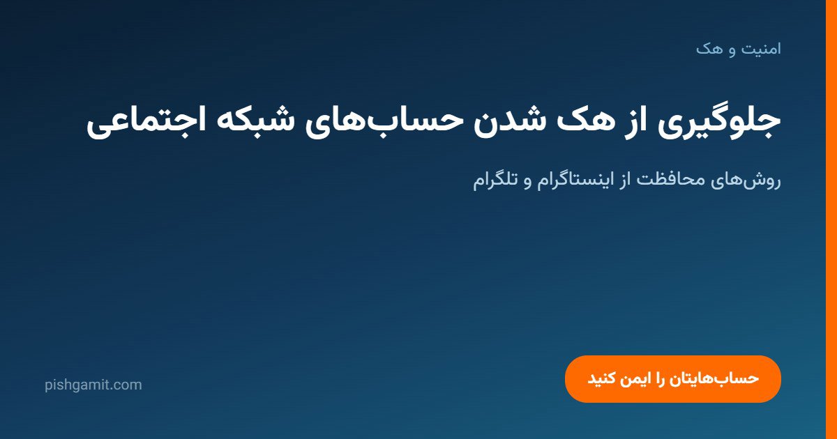 روش‌های جلوگیری از هک شدن حساب‌های شبکه اجتماعی
